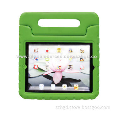 Leather Case for iPad 4 with Handle Stand Function, Easy to Install and Remove